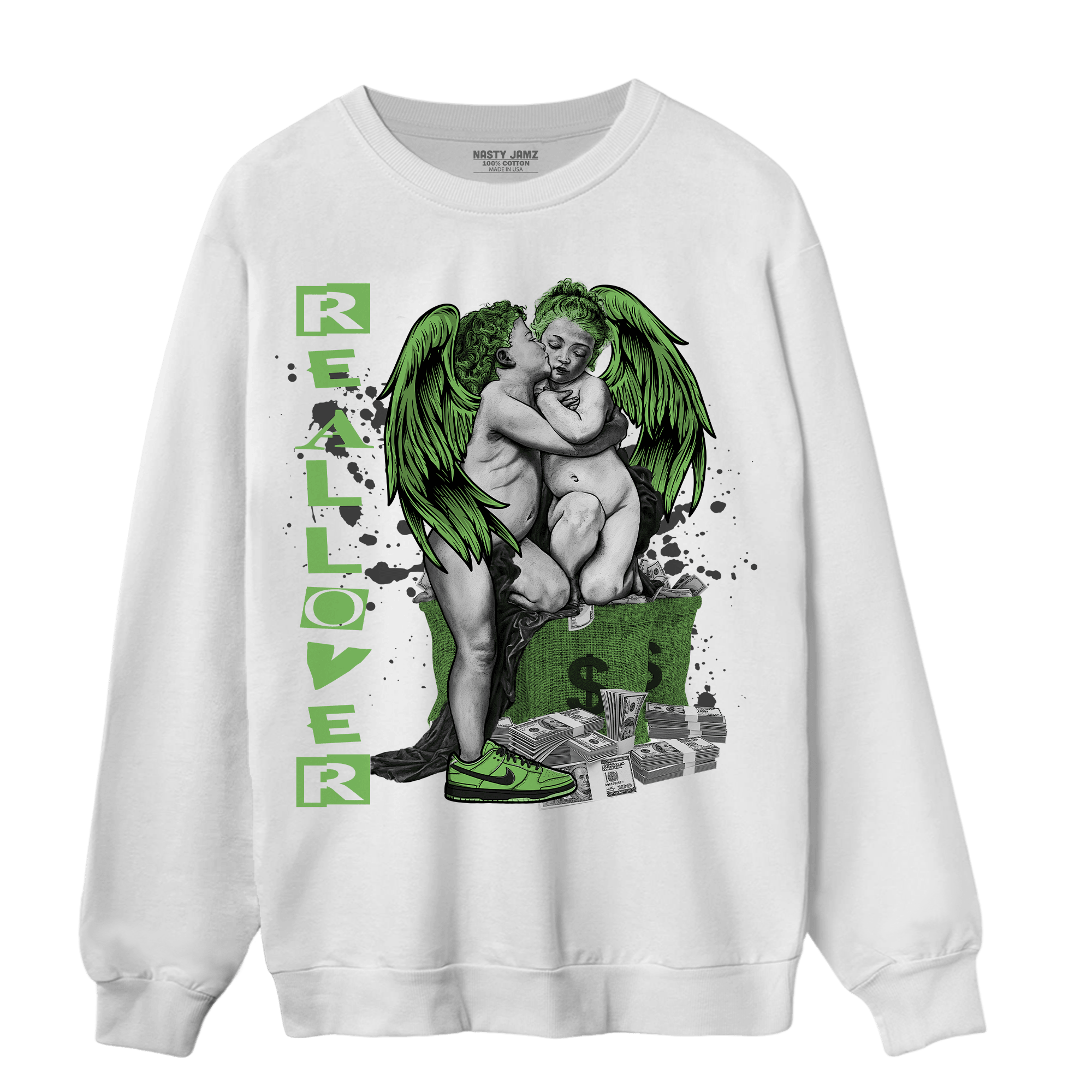 SB Dunk Buttercup Sweatshirt Match Real Lover Angel - NastyJamz