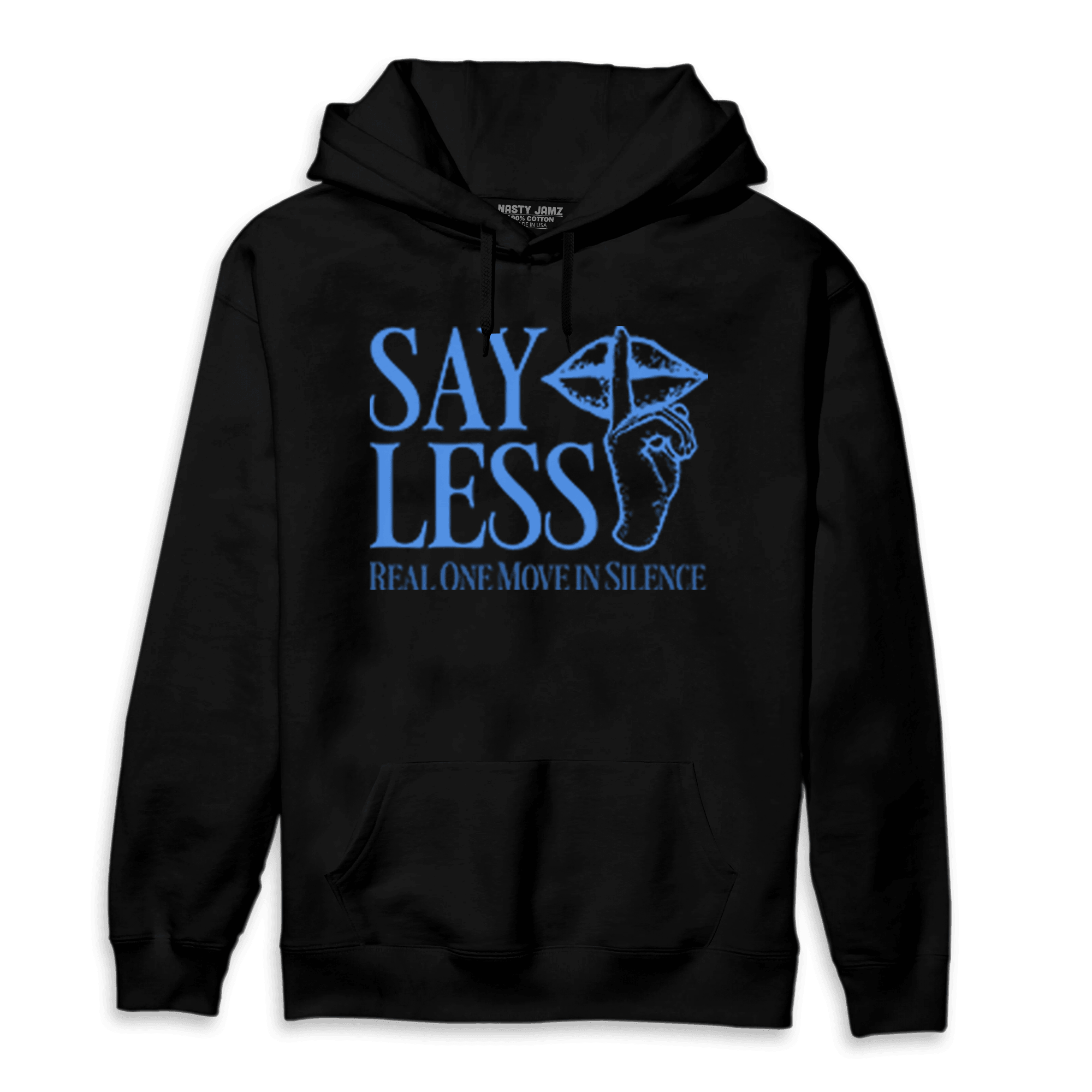 University Blue Toe 1s Hoodie Match Say Less - NastyJamz