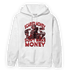 Cherry 12s Hoodie Match Scared Moneyy - NastyJamz