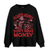 Cherry 12s Sweatshirt Match Scared Moneyy - NastyJamz