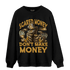 Wheat 13s Sweatshirt Match Scared Moneyy - NastyJamz