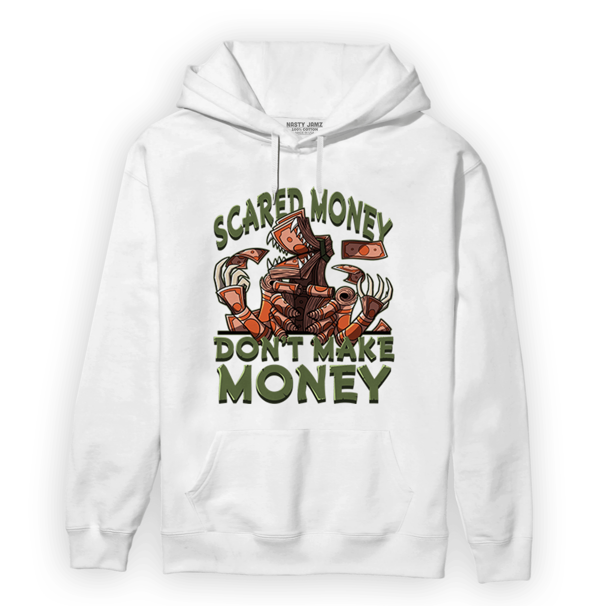 High OG Celadon 1s Hoodie Match Scared Moneyy - NastyJamz