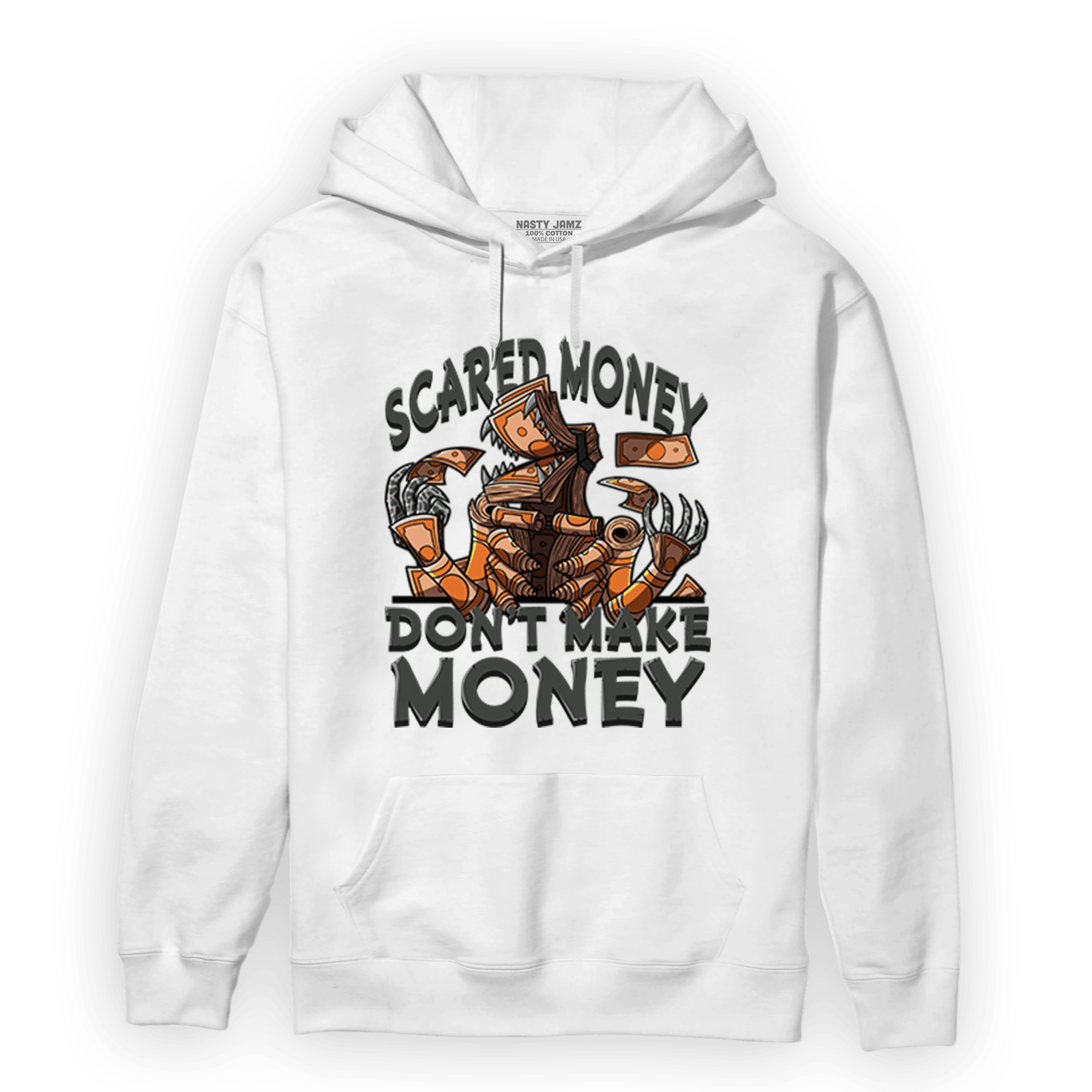 Fear Pack 3s Hoodie Match Scared Moneyy - NastyJamz