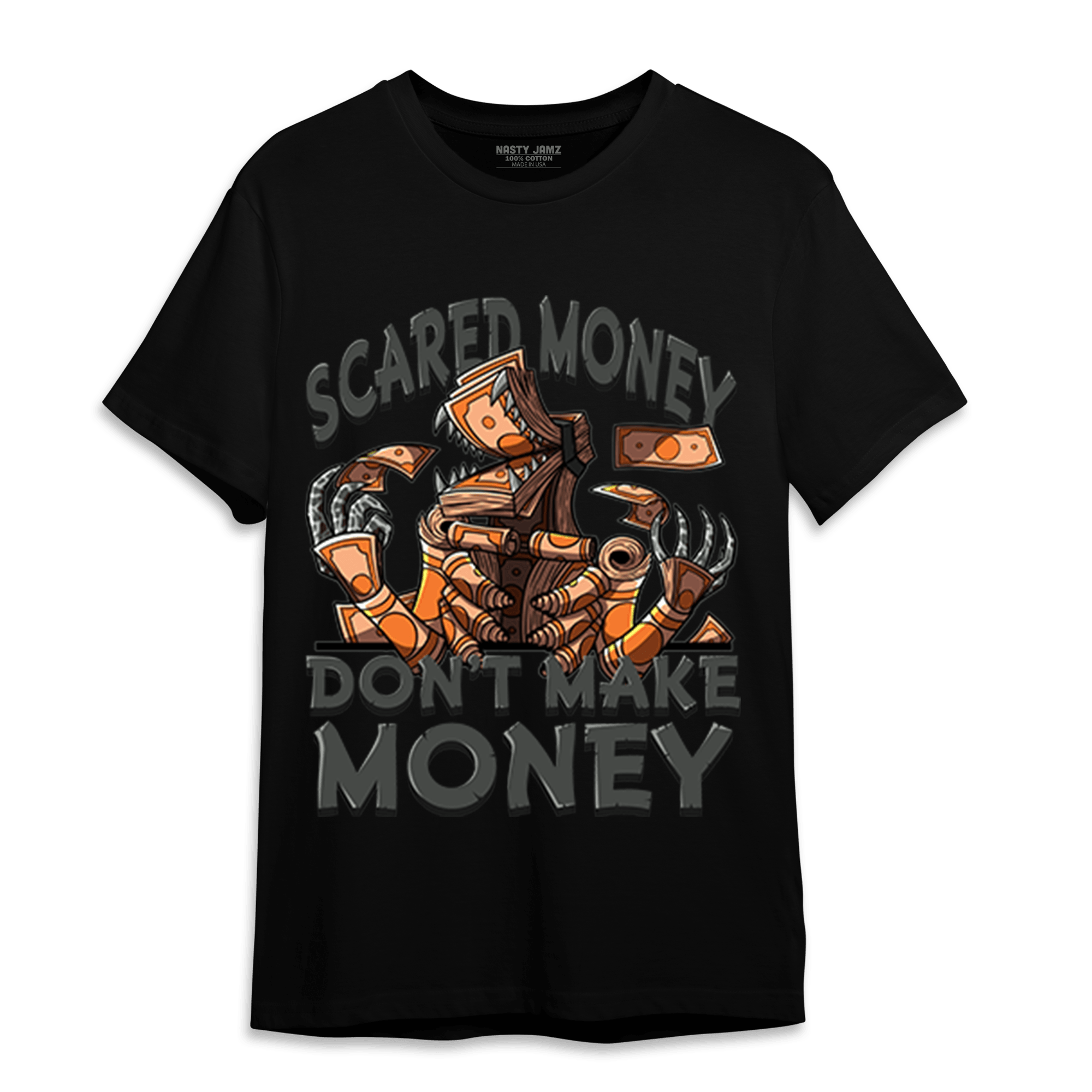 Fear Pack 3s T Shirt Match Scared Moneyy - NastyJamz
