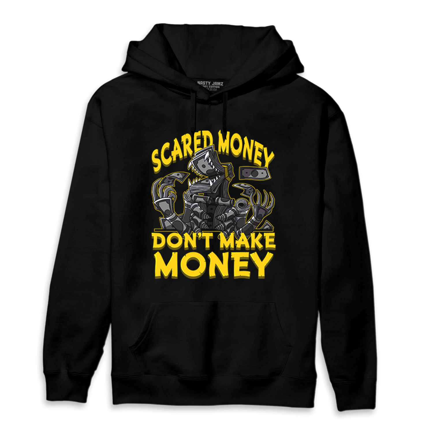 Thunder 4s Hoodie Match Scared Moneyy - NastyJamz