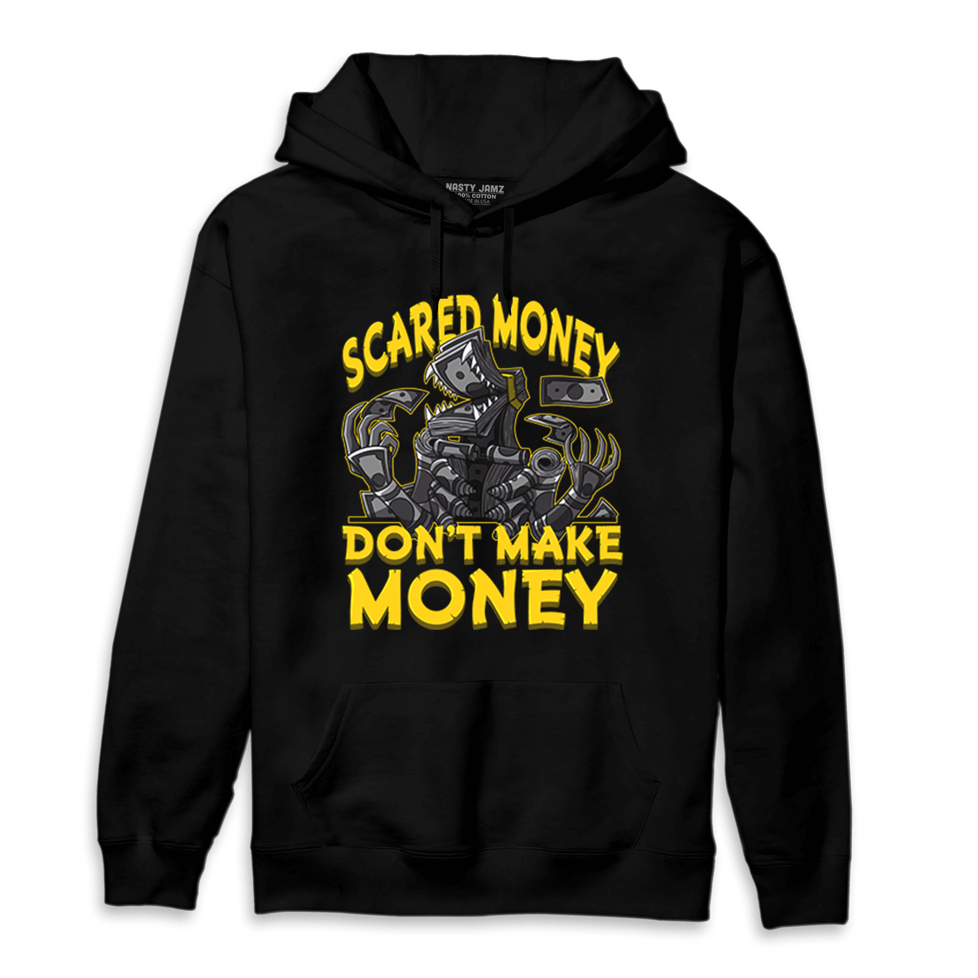 Thunder 4s Hoodie Match Scared Moneyy - NastyJamz