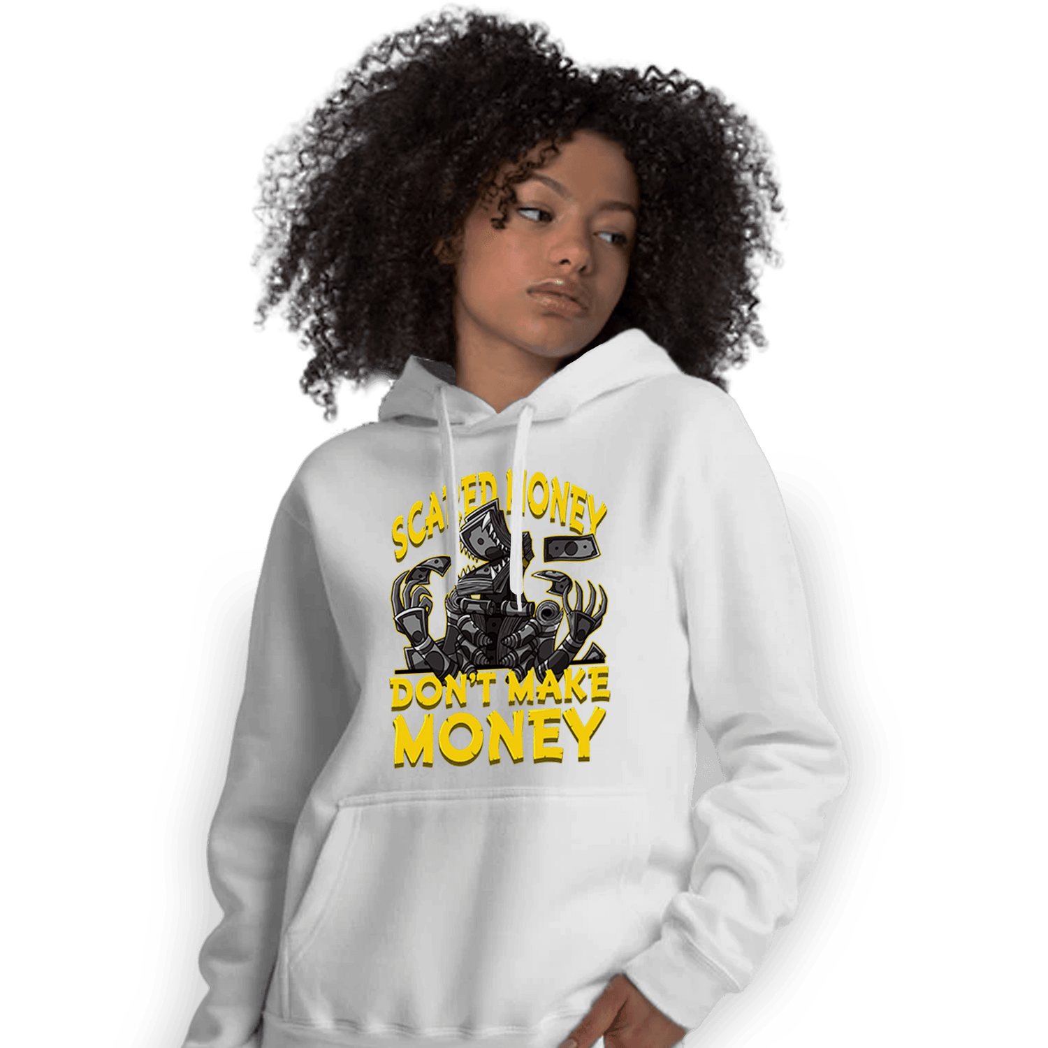 Thunder 4s Hoodie Match Scared Moneyy - NastyJamz