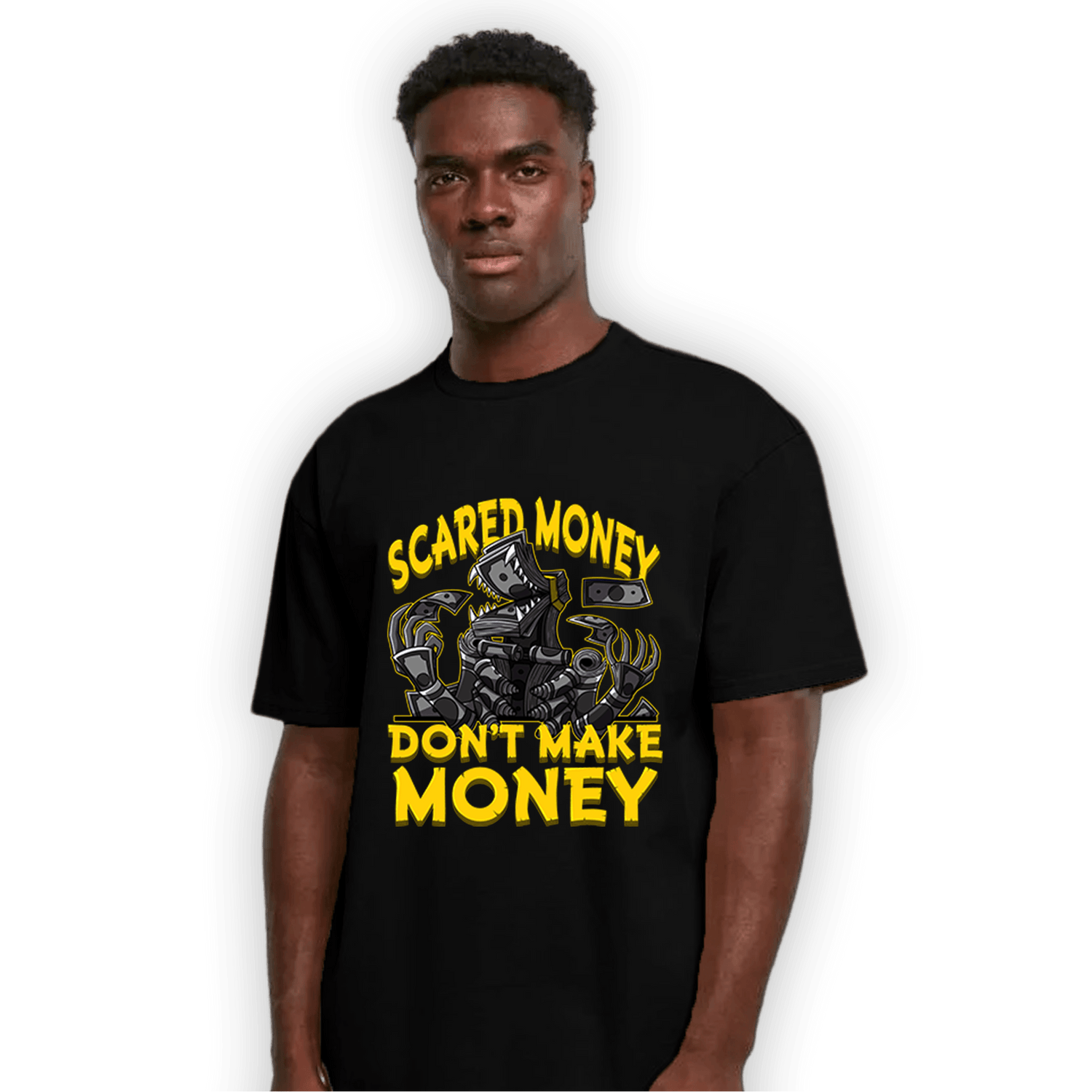 Thunder 4s T Shirt Match Scared Moneyy - NastyJamz