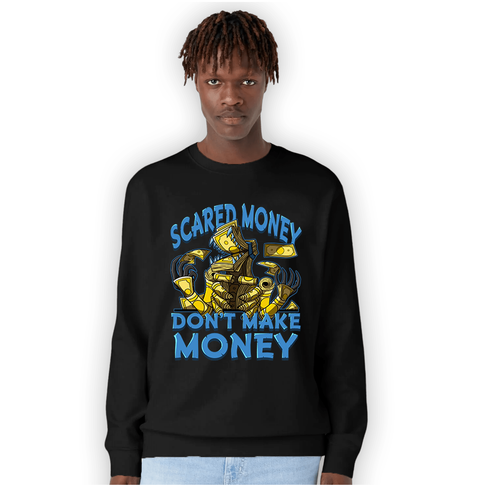 SB Dunk Bubbles Sweatshirt Match Scared Moneyy - NastyJamz