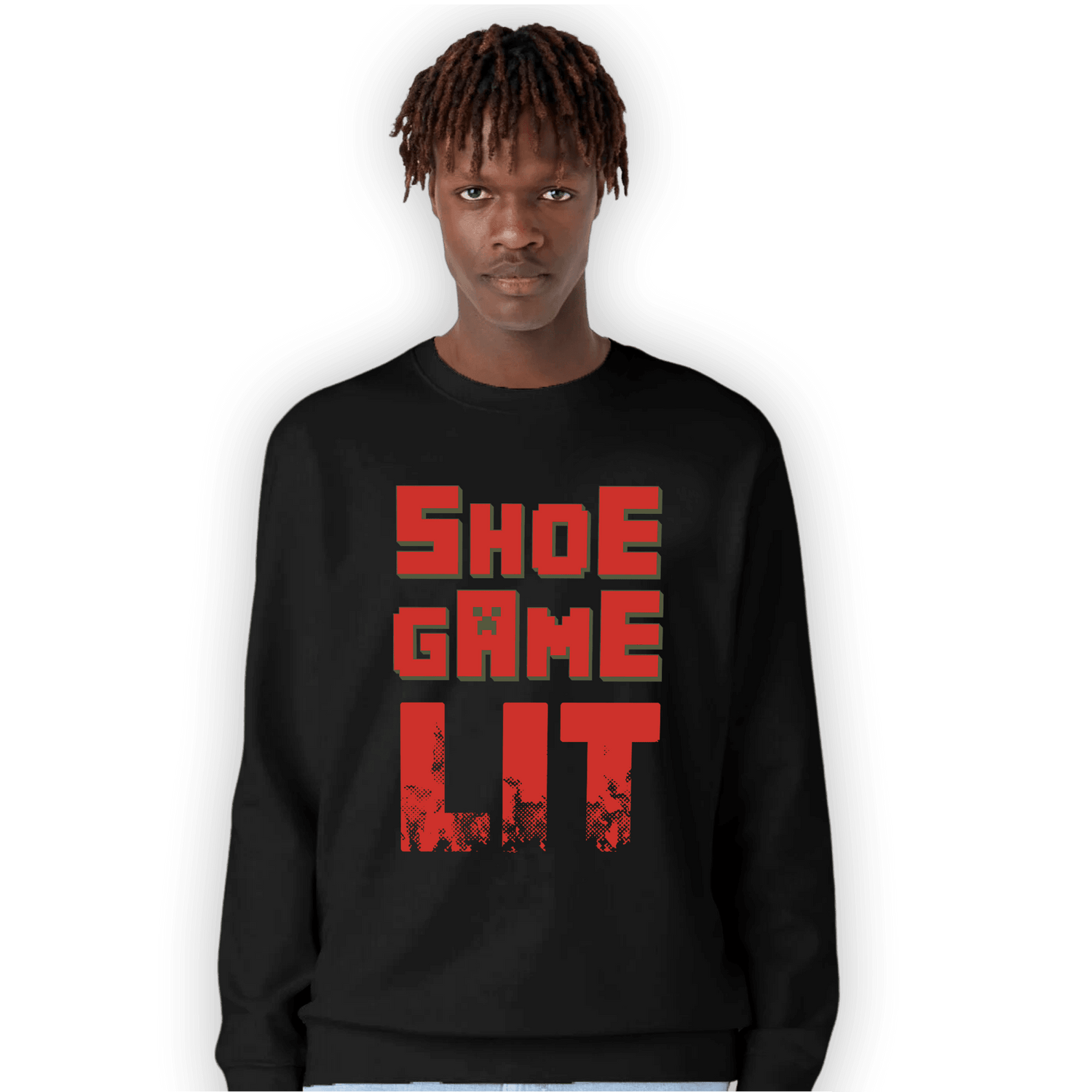 Dunk Low Mystic Red Sweatshirt Match Shoe Game Lit - NastyJamz