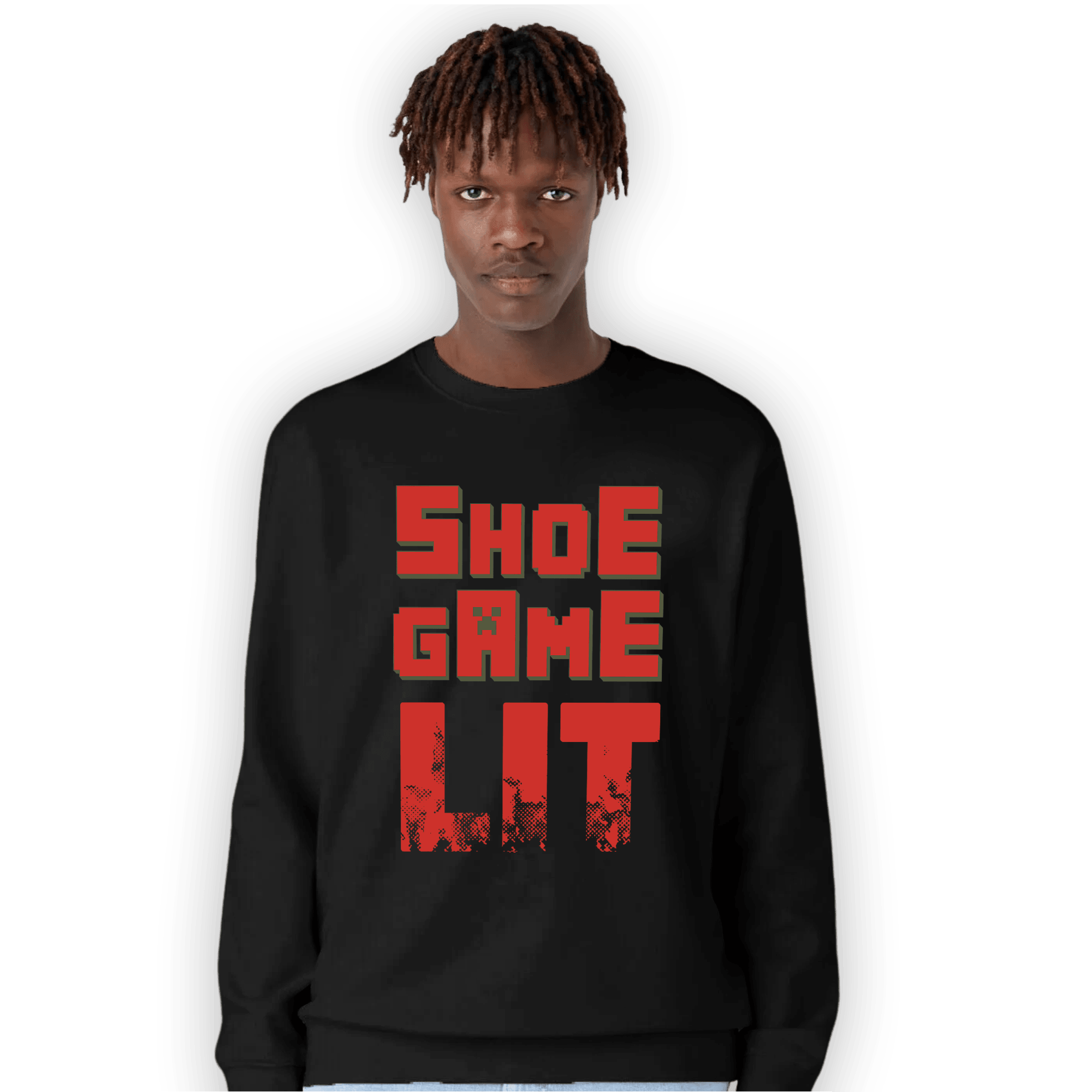 Dunk Low Mystic Red Sweatshirt Match Shoe Game Lit - NastyJamz