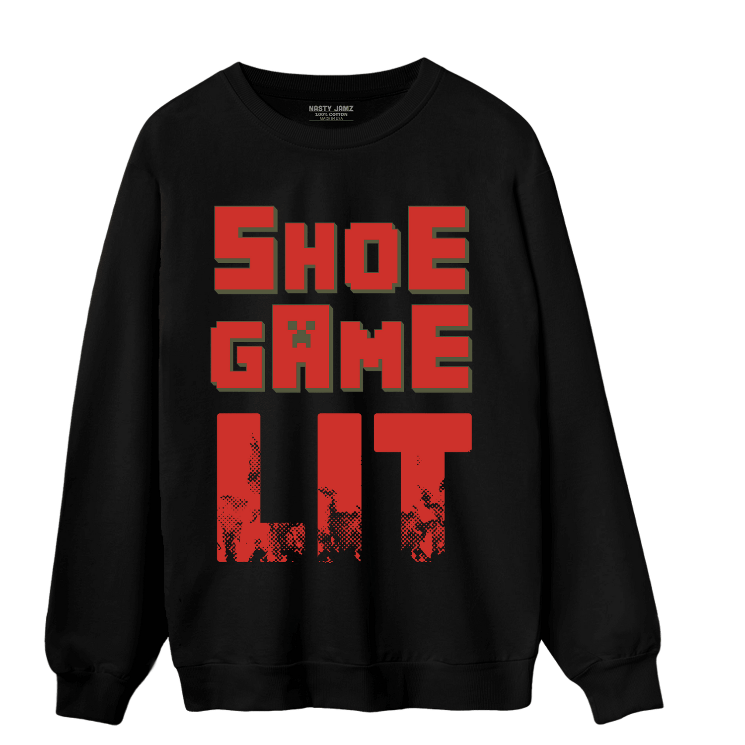 Dunk Low Mystic Red Sweatshirt Match Shoe Game Lit - NastyJamz