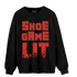 Dunk Low Mystic Red Sweatshirt Match Shoe Game Lit - NastyJamz