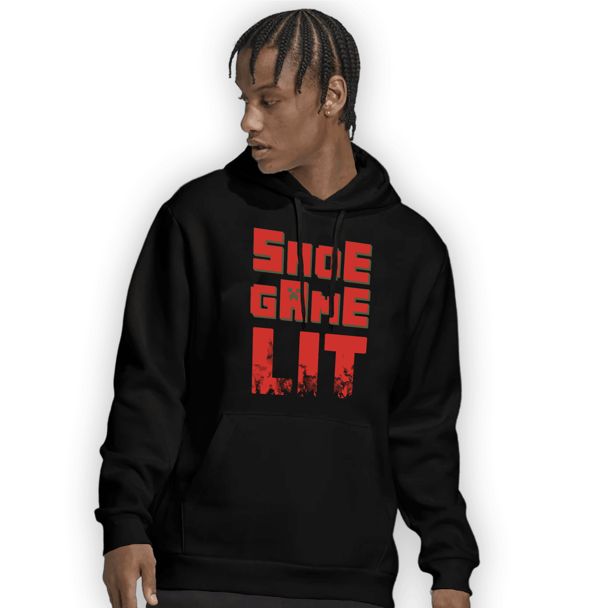 Dunk Low Mystic Red Hoodie Match Shoe Game Lit - NastyJamz