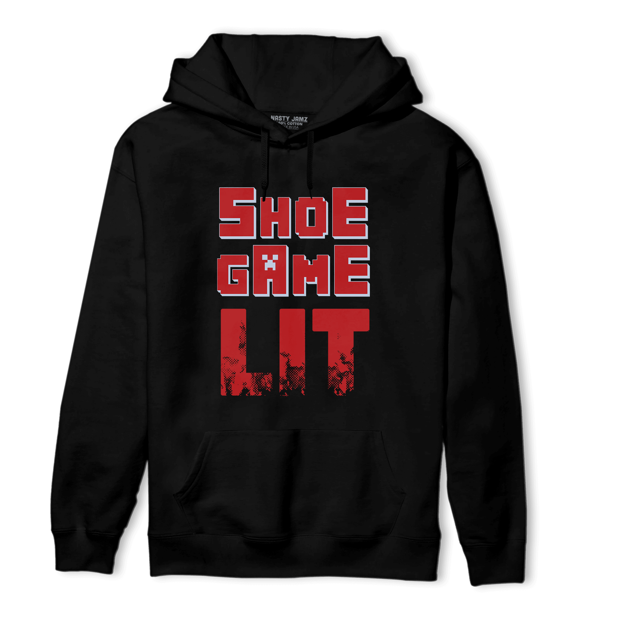 Cherry 11s Hoodie Match Shoe Game Lit - NastyJamz