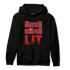 Cherry 11s Hoodie Match Shoe Game Lit - NastyJamz