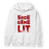 Cherry 11s Hoodie Match Shoe Game Lit - NastyJamz