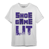 Field Purple 12s T Shirt Match Shoe Game Lit - NastyJamz