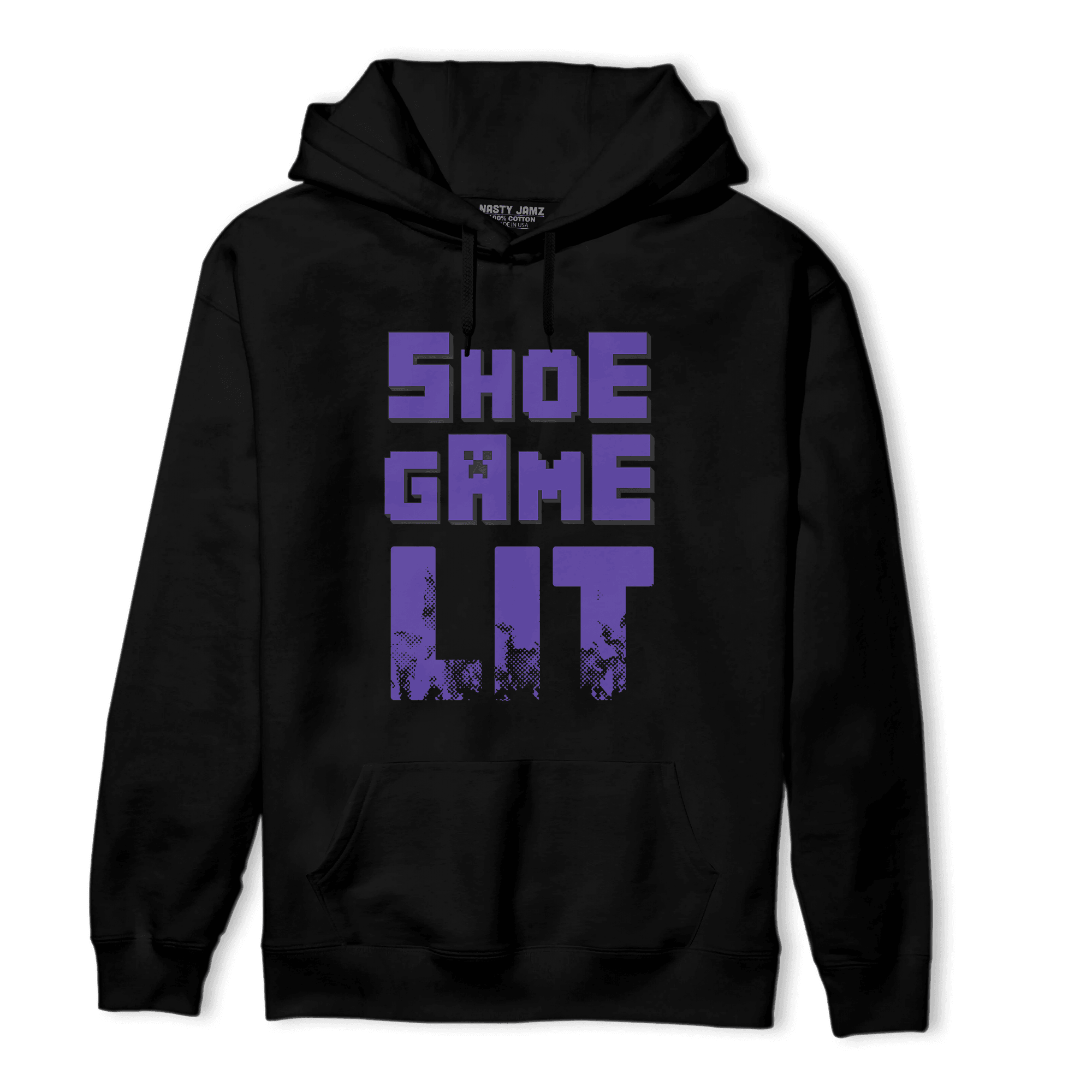 Field Purple 12s Hoodie Match Shoe Game Lit - NastyJamz