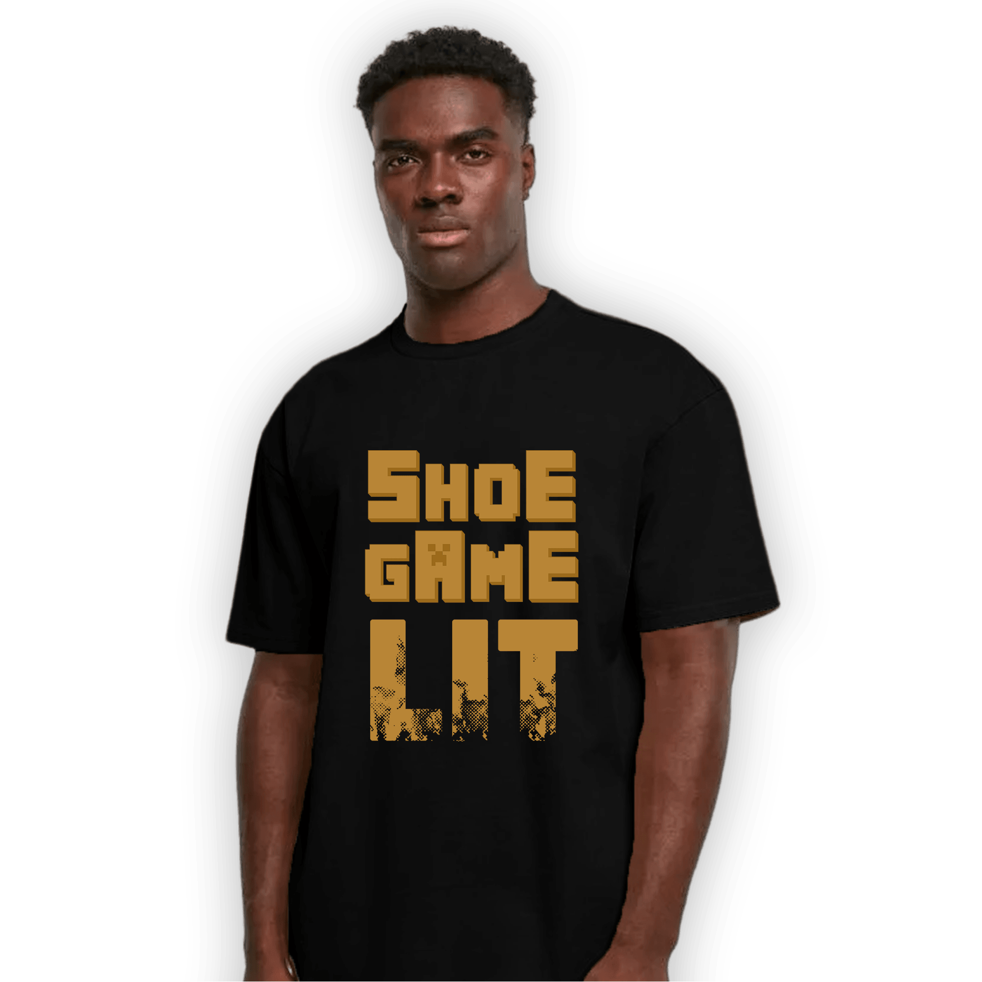 Wheat 13s T Shirt Match Shoe Game Lit - NastyJamz