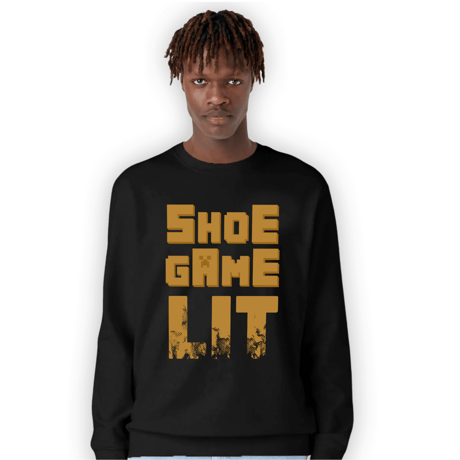 Wheat 13s Sweatshirt Match Shoe Game Lit - NastyJamz