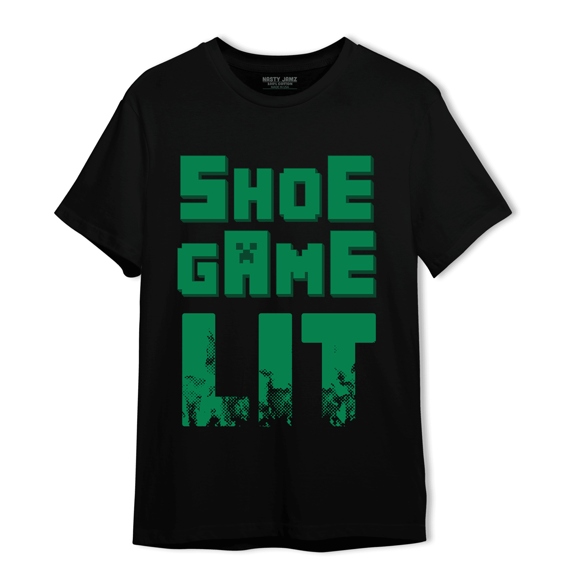 Celtic Lucky Green 1s T Shirt Match Shoe Game Lit - NastyJamz