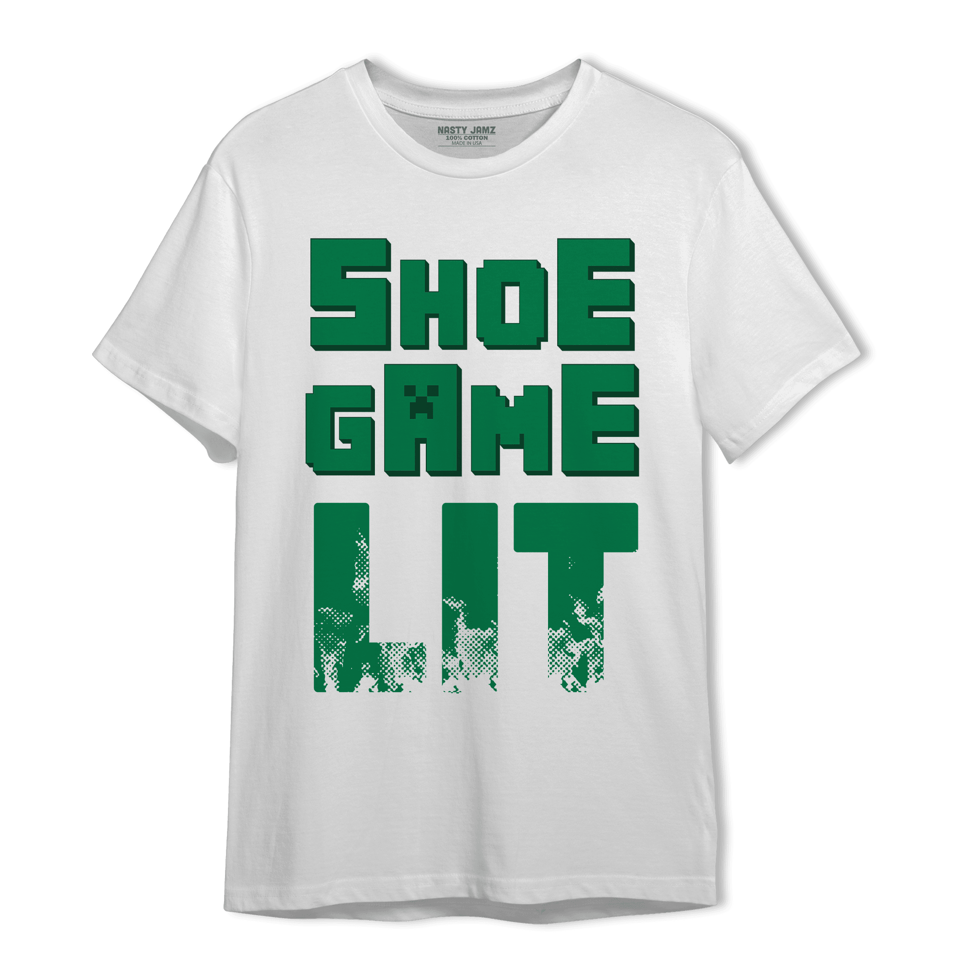 Celtic Lucky Green 1s T Shirt Match Shoe Game Lit - NastyJamz