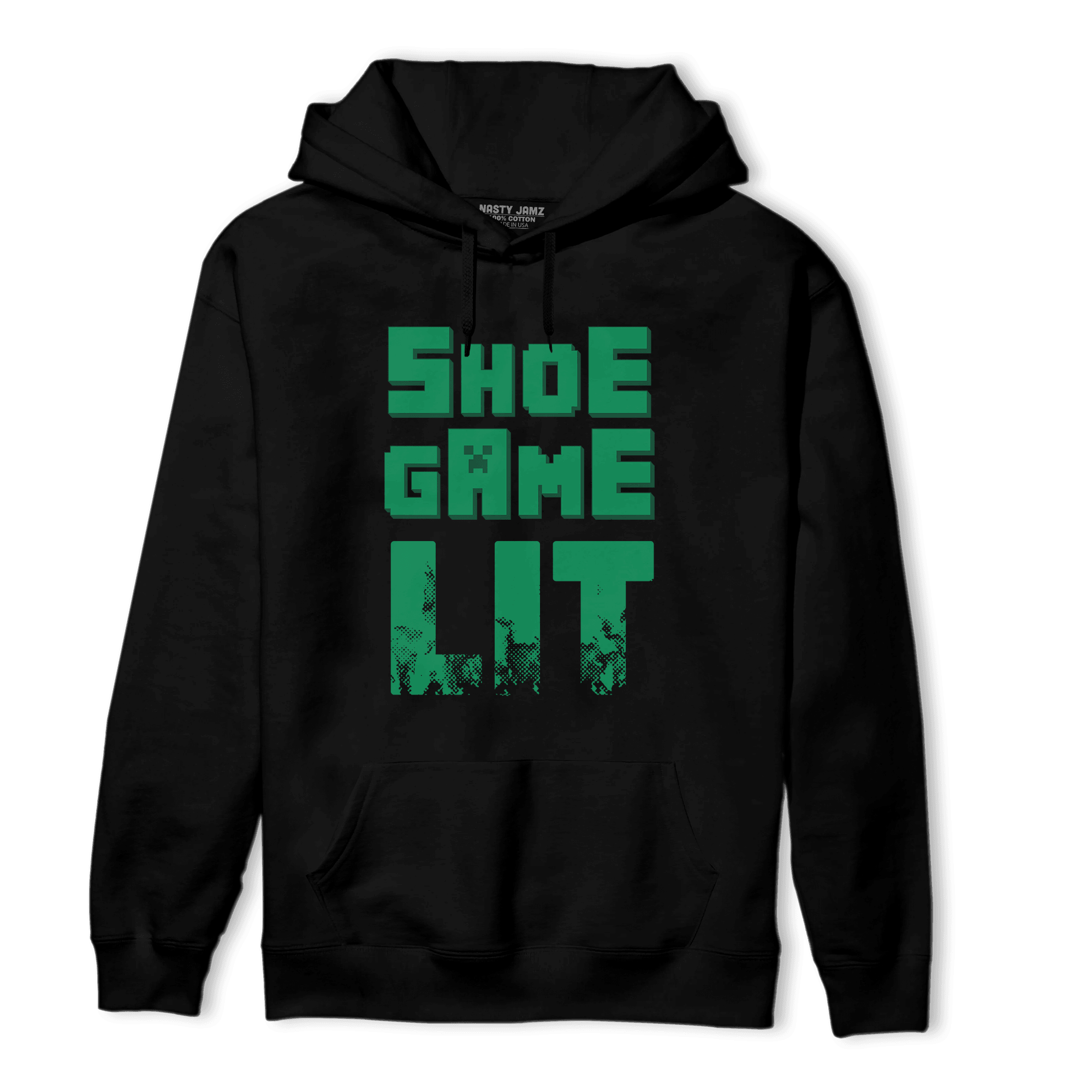 Celtic Lucky Green 1s Hoodie Match Shoe Game Lit - NastyJamz