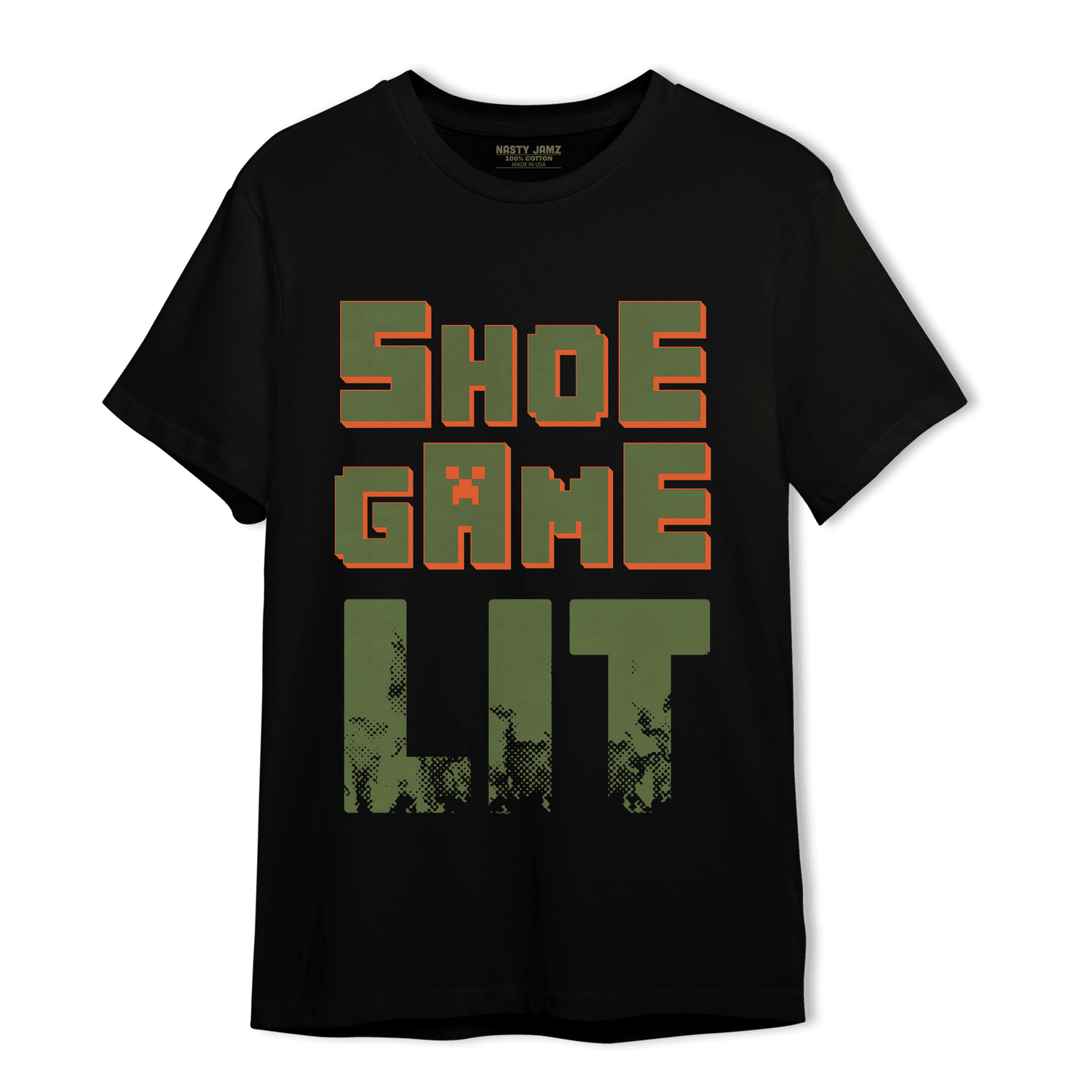 High OG Celadon 1s T Shirt Match Shoe Game Lit - NastyJamz