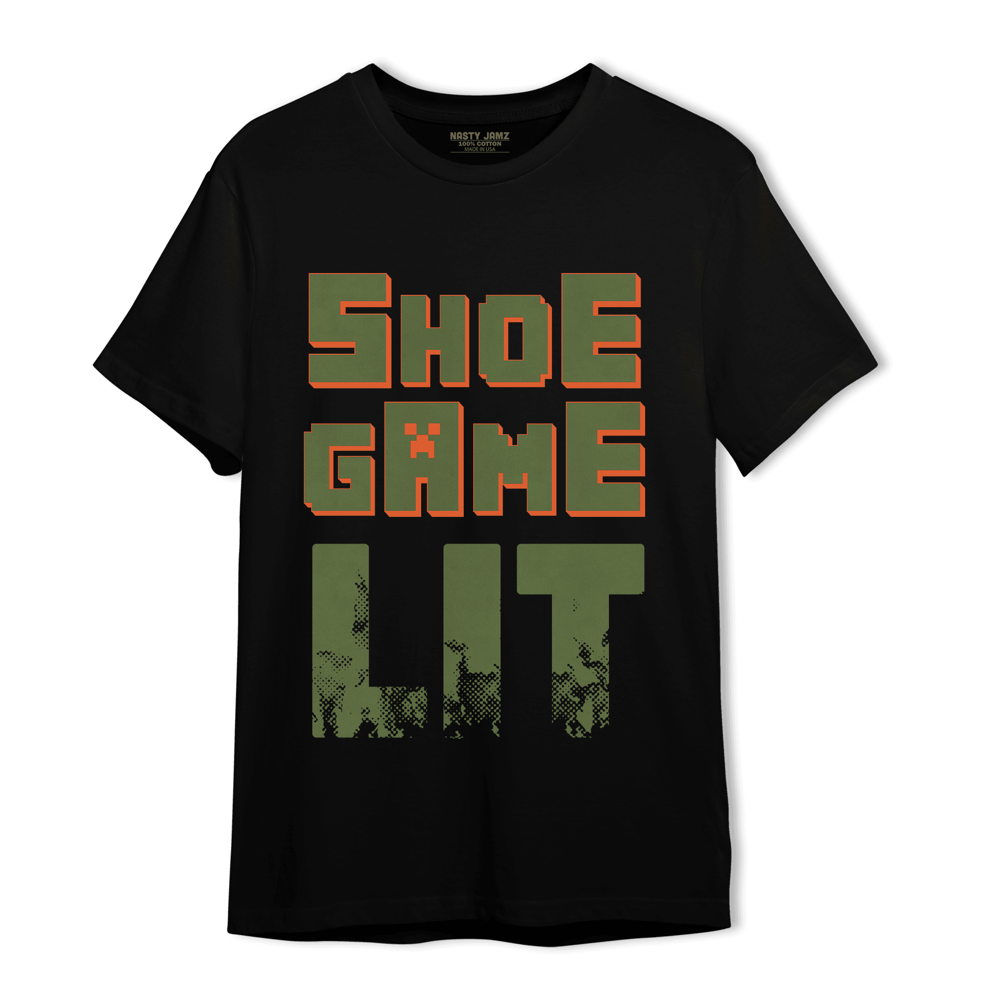 High OG Celadon 1s T Shirt Match Shoe Game Lit - NastyJamz