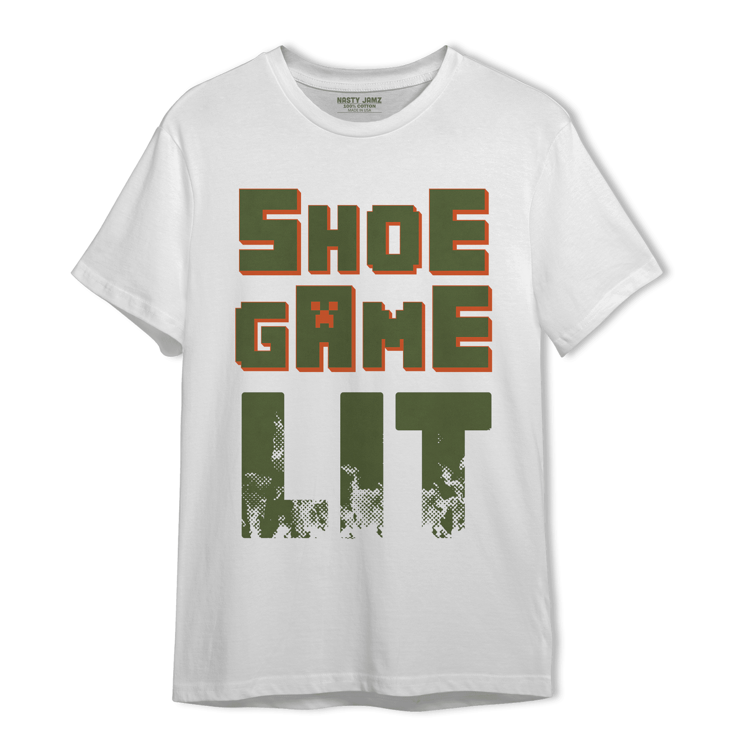 High OG Celadon 1s T Shirt Match Shoe Game Lit - NastyJamz