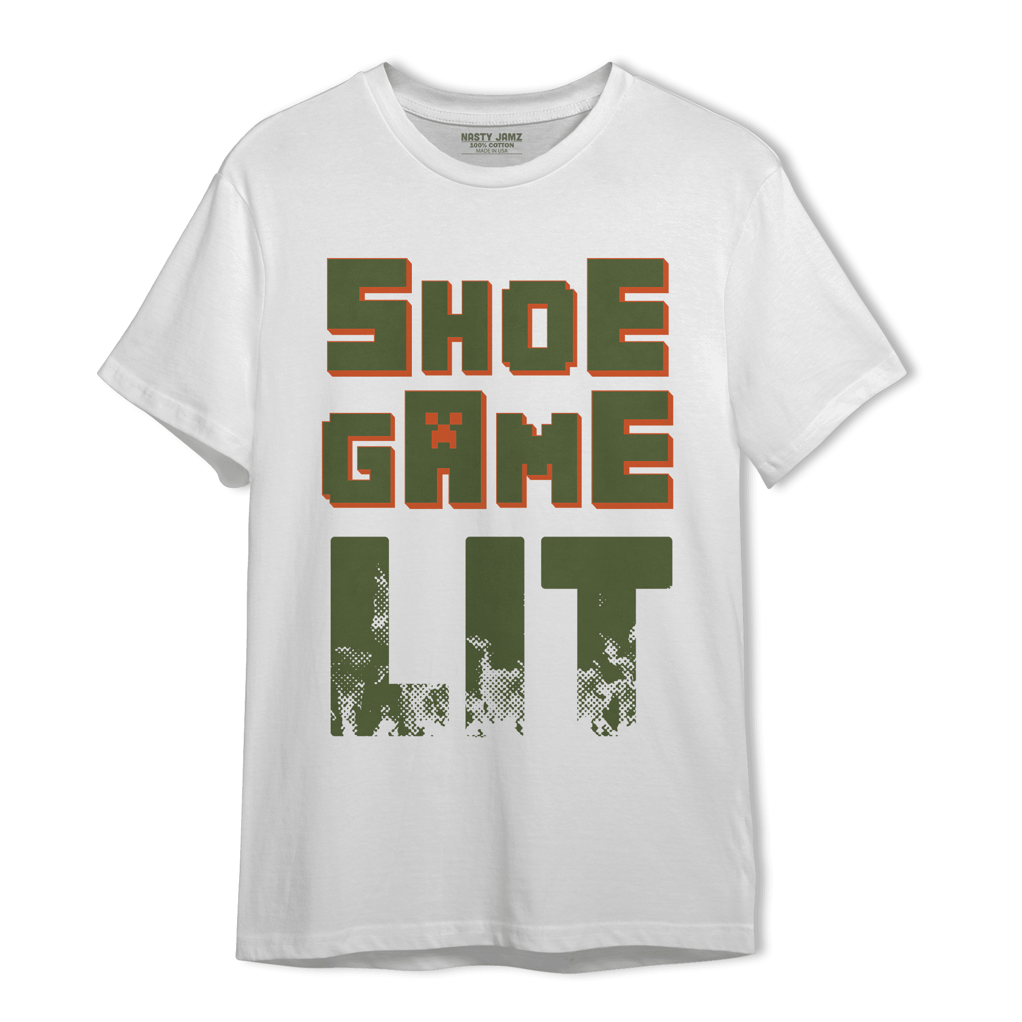 High OG Celadon 1s T Shirt Match Shoe Game Lit - NastyJamz