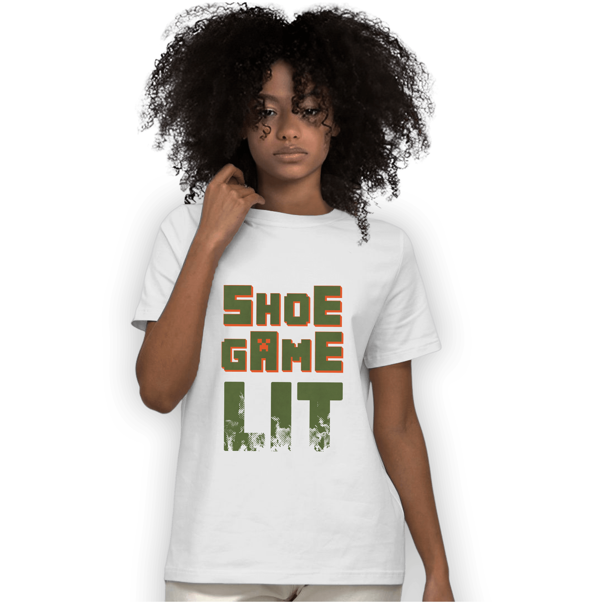 High OG Celadon 1s T Shirt Match Shoe Game Lit - NastyJamz