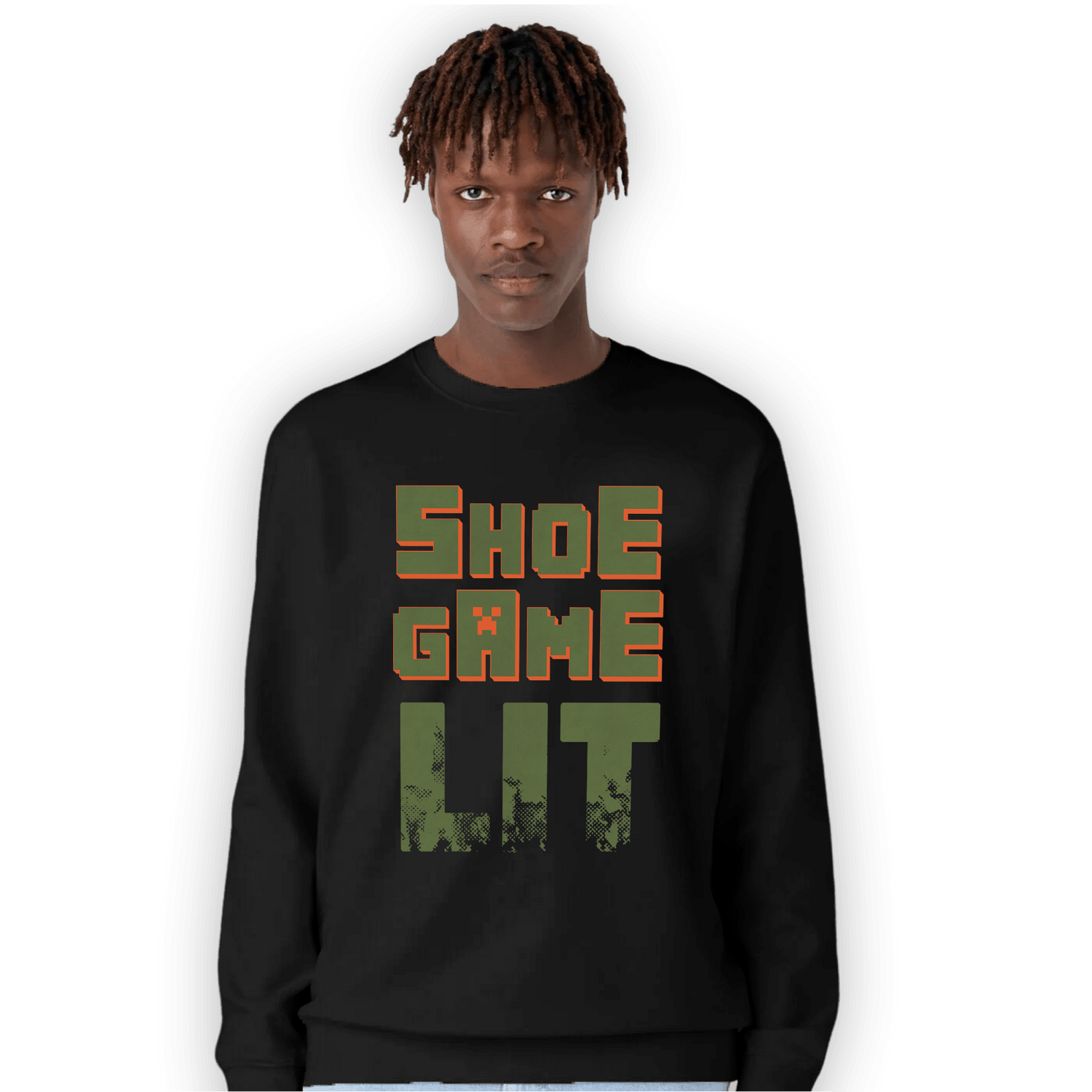 High OG Celadon 1s Sweatshirt Match Shoe Game Lit - NastyJamz