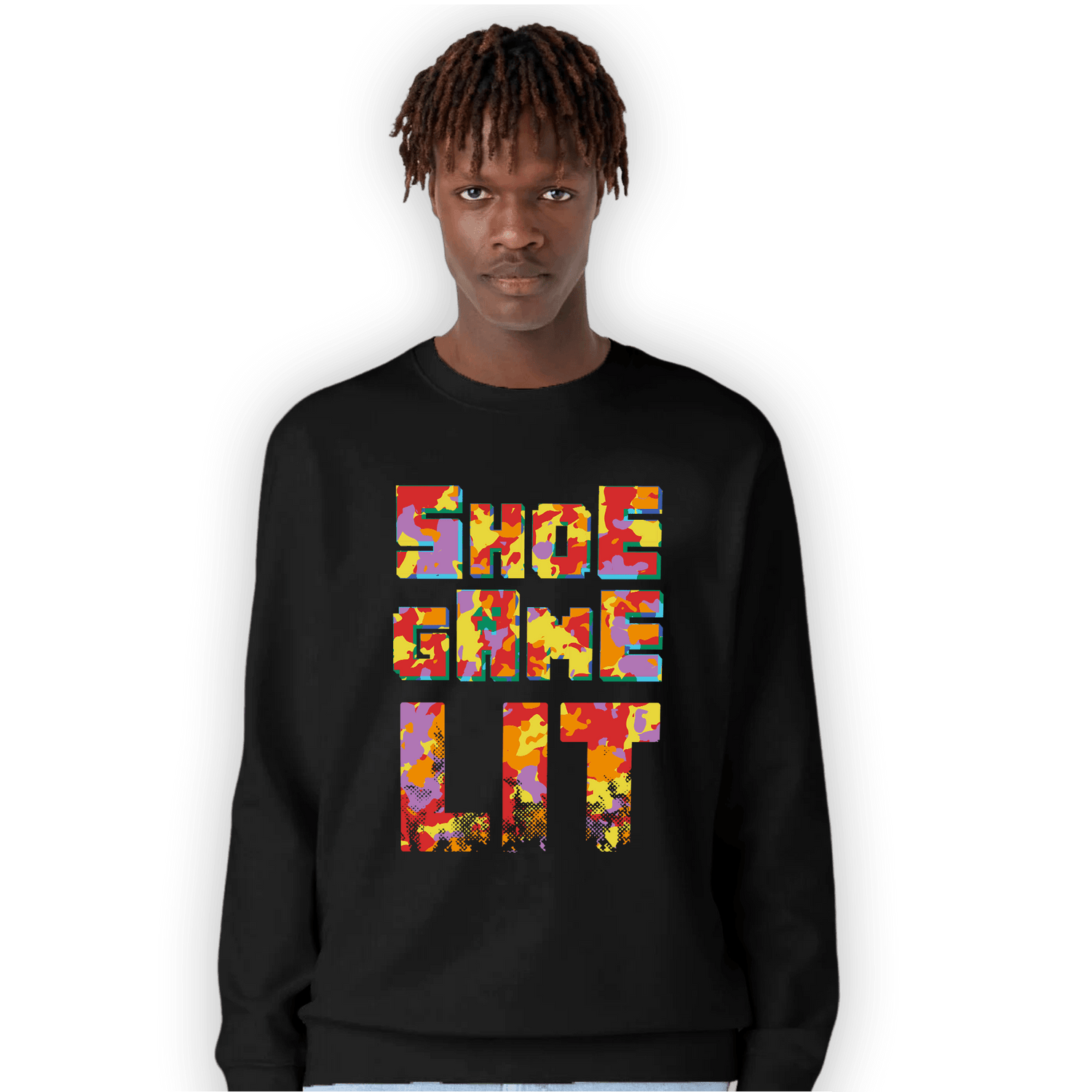 Mid GS Six Championships 1s Sweatshirt Match Shoe Game Lit - NastyJamz