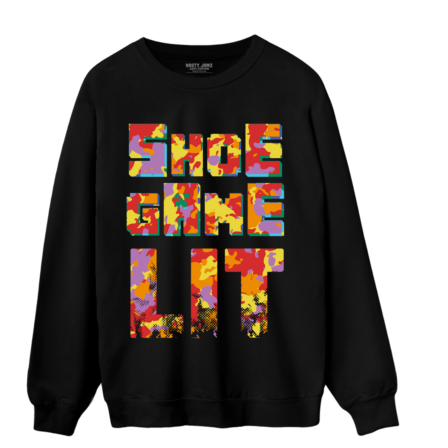 Mid GS Six Championships 1s Sweatshirt Match Shoe Game Lit - NastyJamz