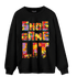 Mid GS Six Championships 1s Sweatshirt Match Shoe Game Lit - NastyJamz