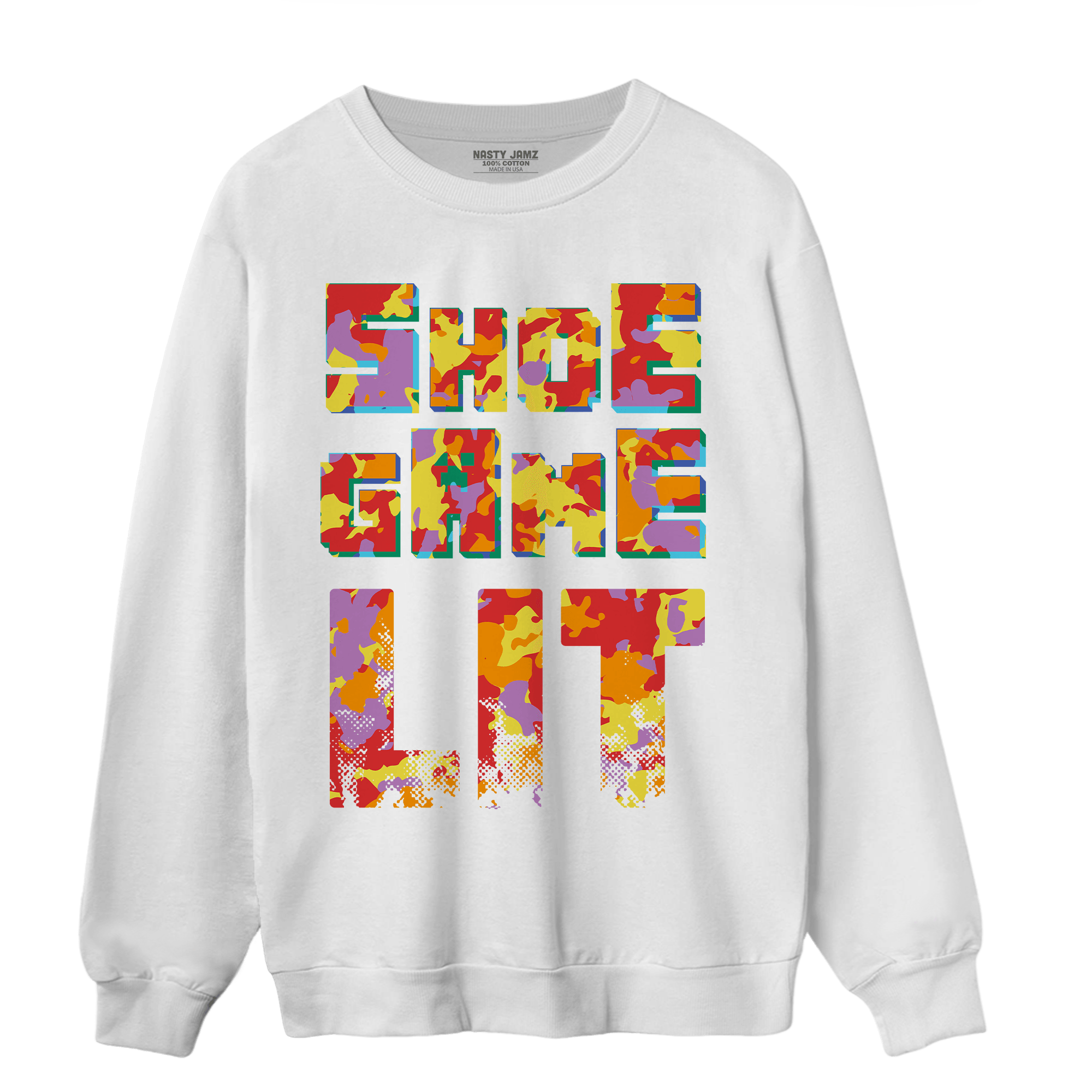 Mid GS Six Championships 1s Sweatshirt Match Shoe Game Lit - NastyJamz