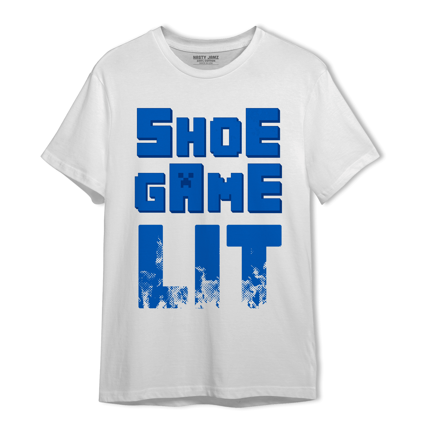Royal Reimagined 1s T Shirt Match Shoe Game Lit - NastyJamz