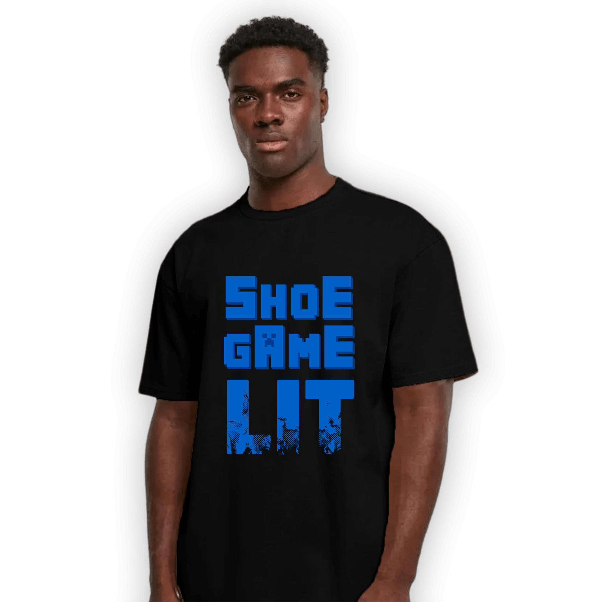 Royal Reimagined 1s T Shirt Match Shoe Game Lit - NastyJamz