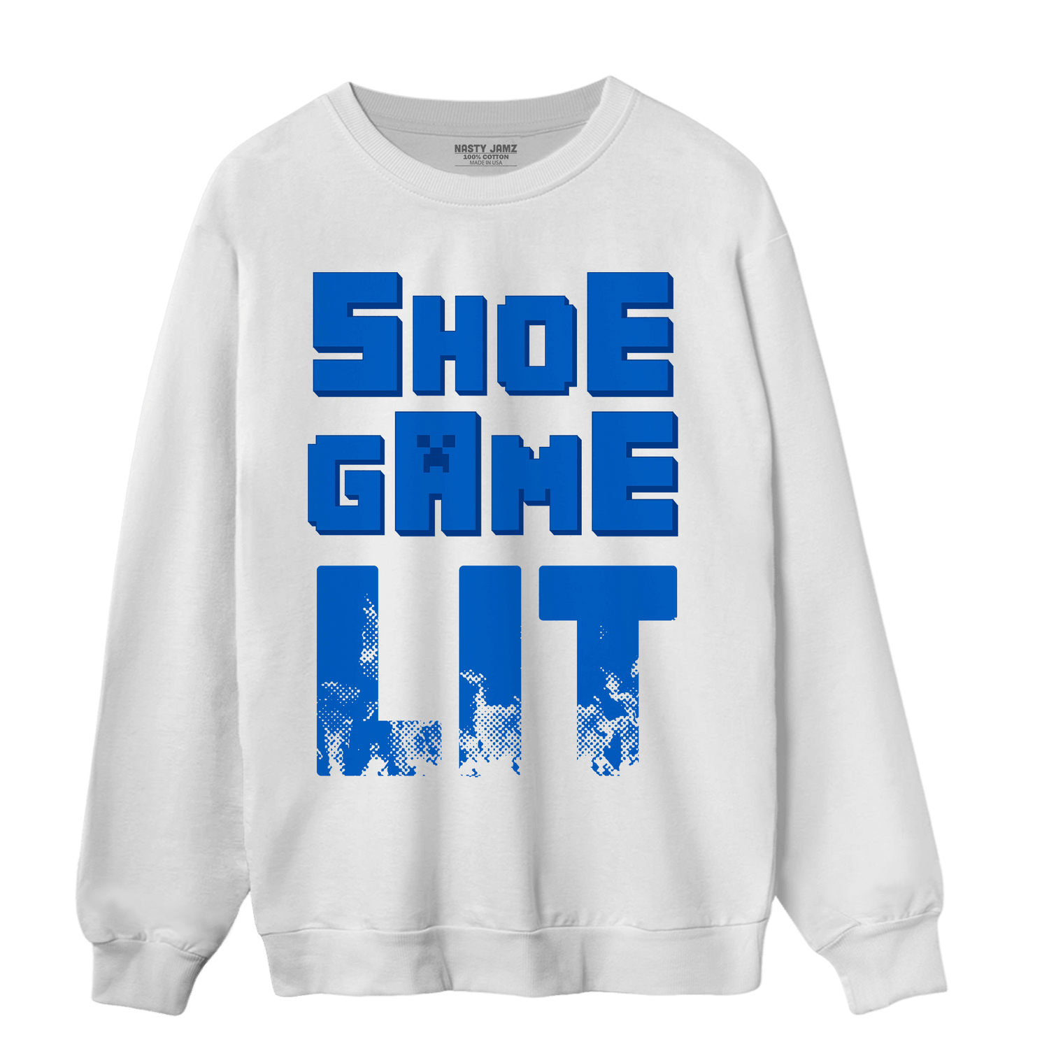 Royal Reimagined 1s Sweatshirt Match Shoe Game Lit - NastyJamz