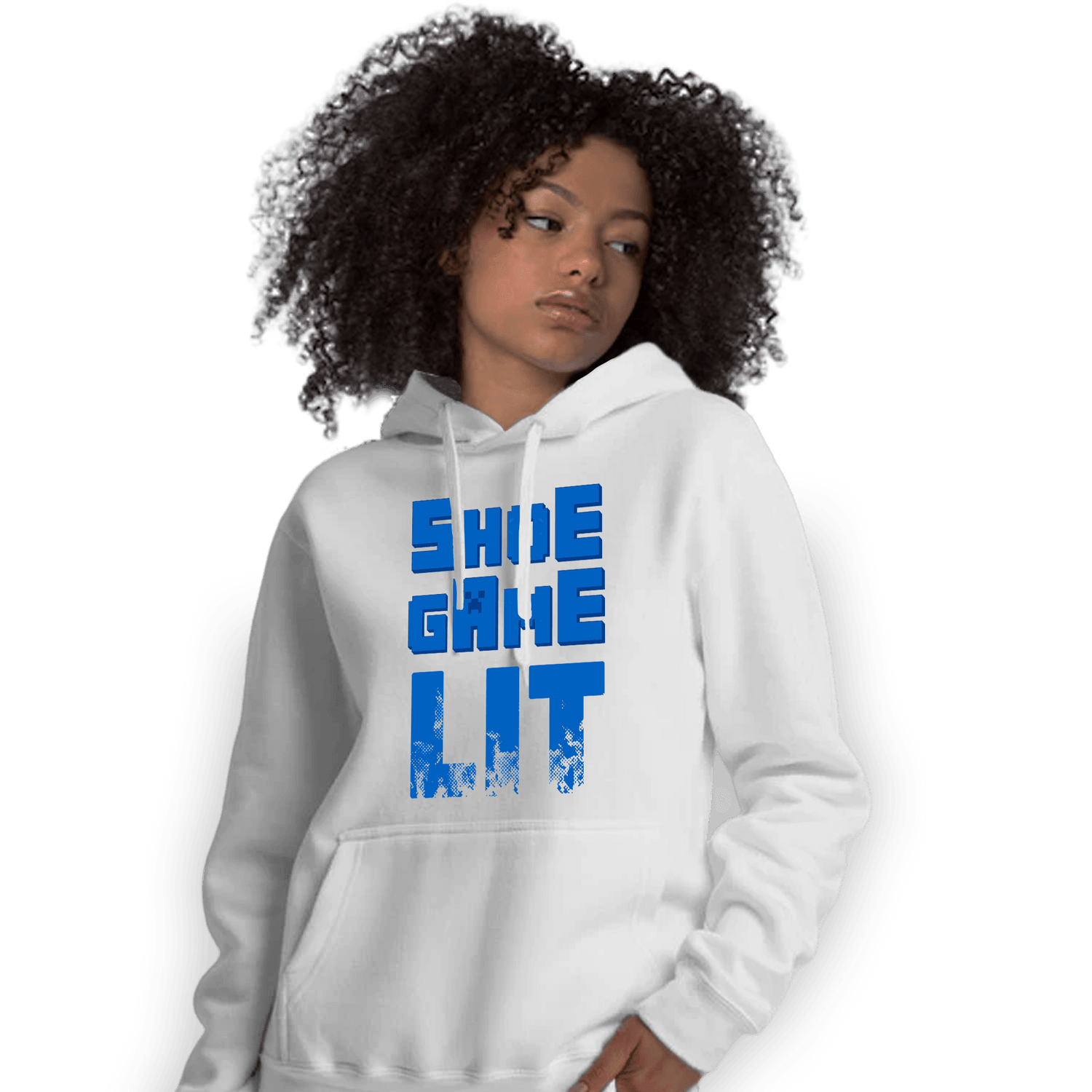 Royal Reimagined 1s Hoodie Match Shoe Game Lit - NastyJamz