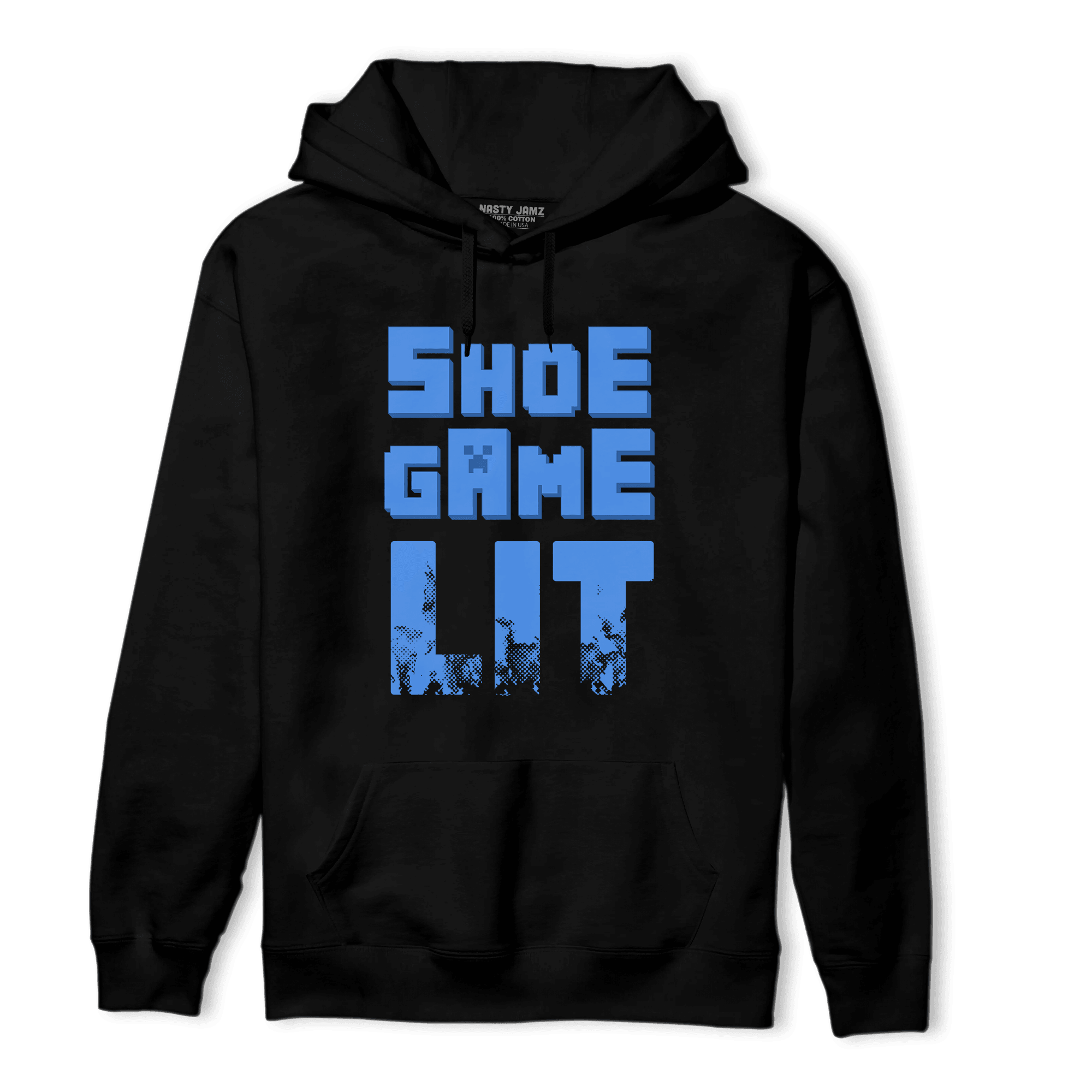 University Blue Toe 1s Hoodie Match Shoe Game Lit - NastyJamz