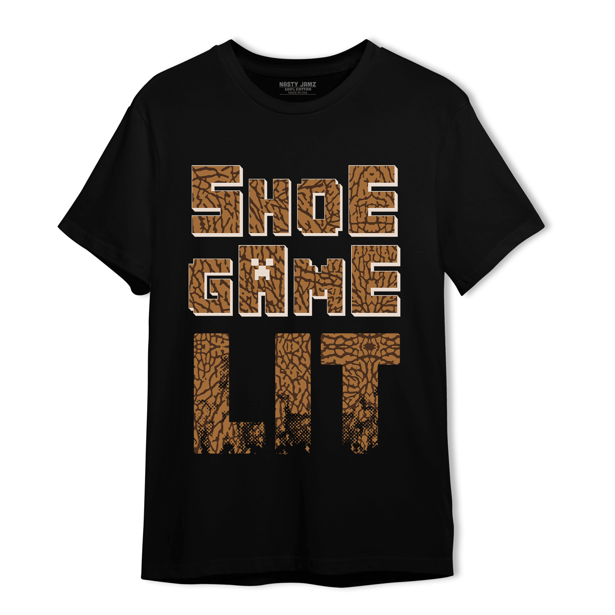 Palomino 3s T Shirt Match Shoe Game Lit - NastyJamz