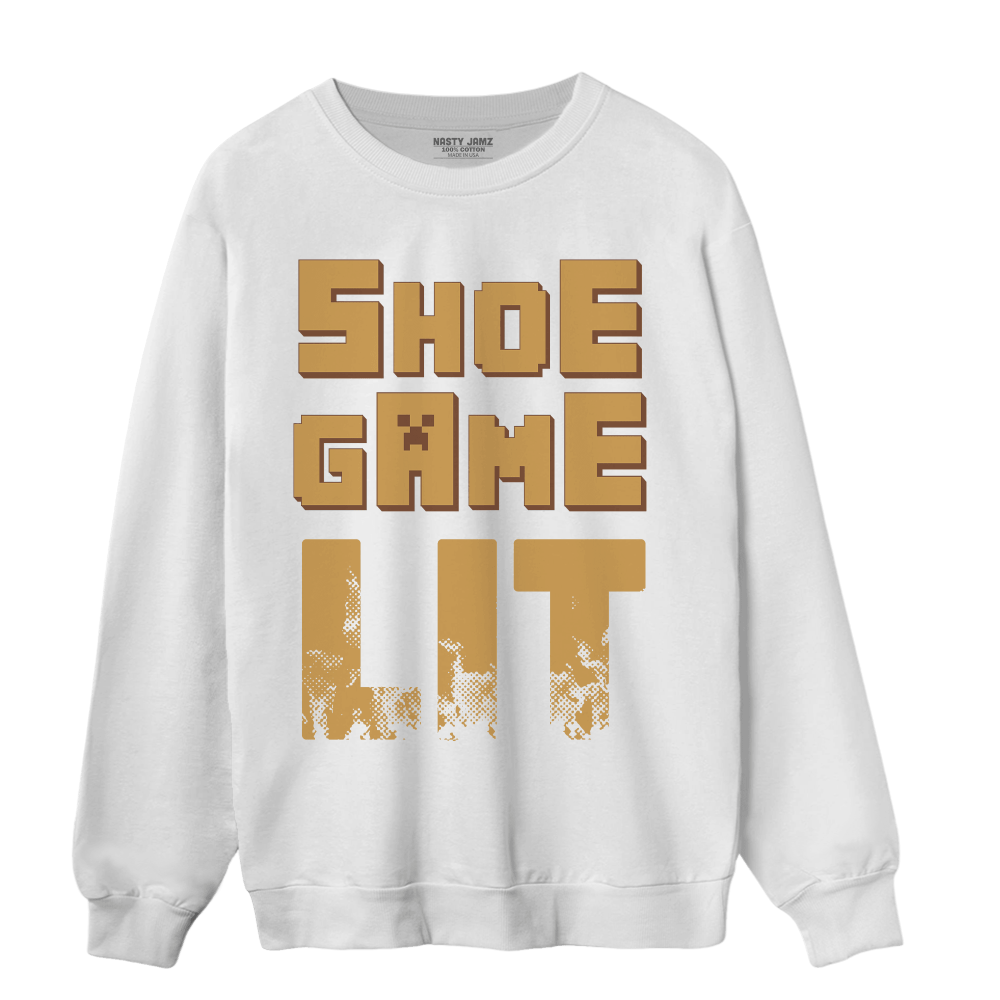 Cacao Wow 4s Sweatshirt Match Shoe Game Lit - NastyJamz