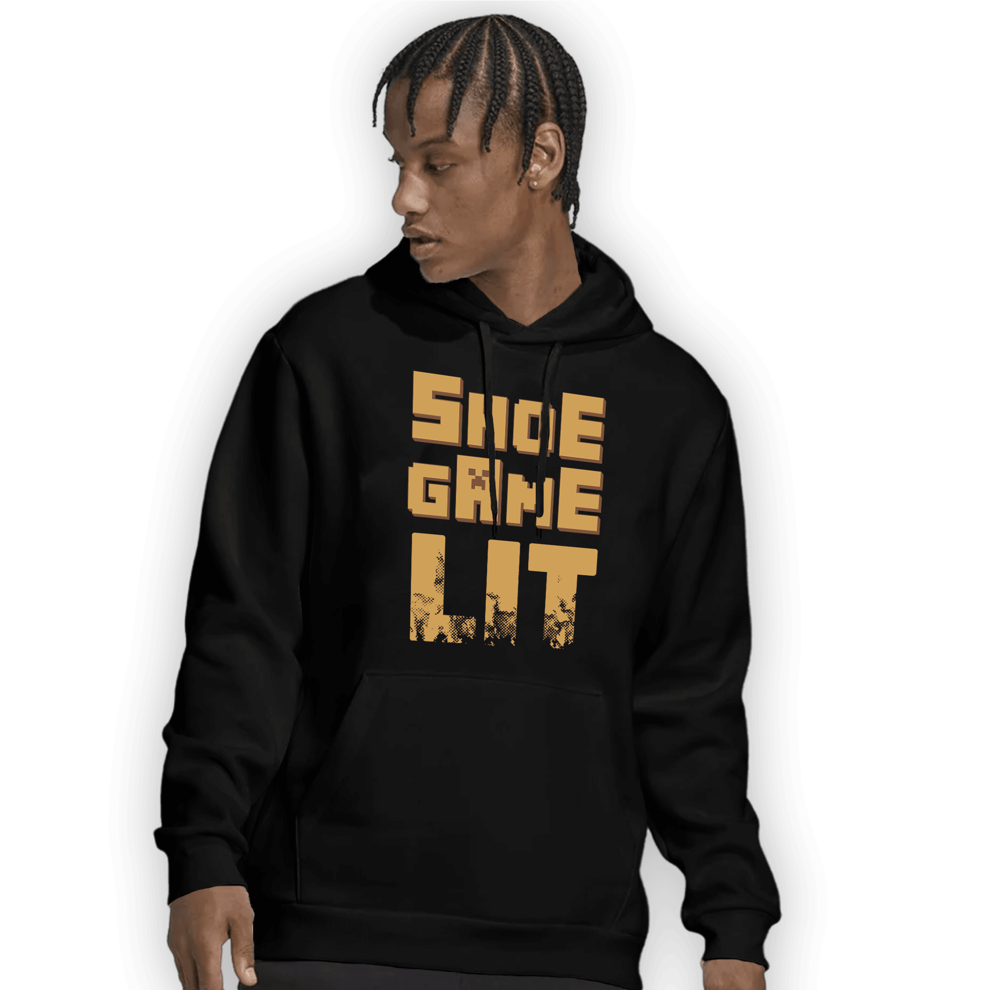 Cacao Wow 4s Hoodie Match Shoe Game Lit - NastyJamz