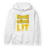 Thunder 4s Hoodie Match Shoe Game Lit - NastyJamz