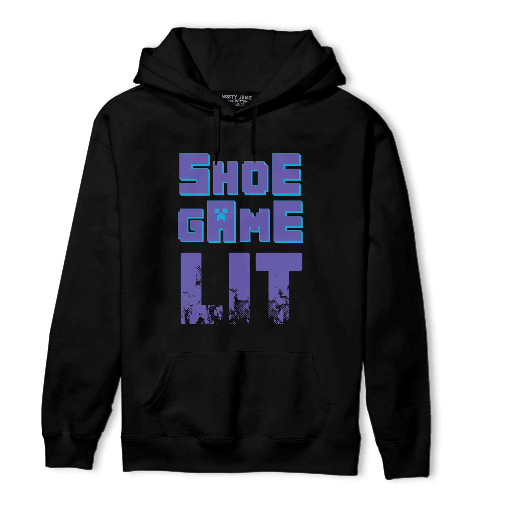 Aqua 6s Hoodie Match Shoe Game Lit - NastyJamz