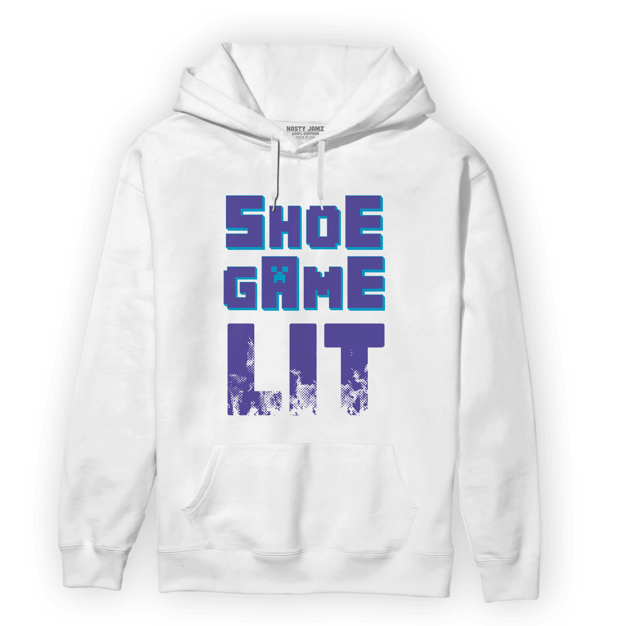 Aqua 6s Hoodie Match Shoe Game Lit - NastyJamz