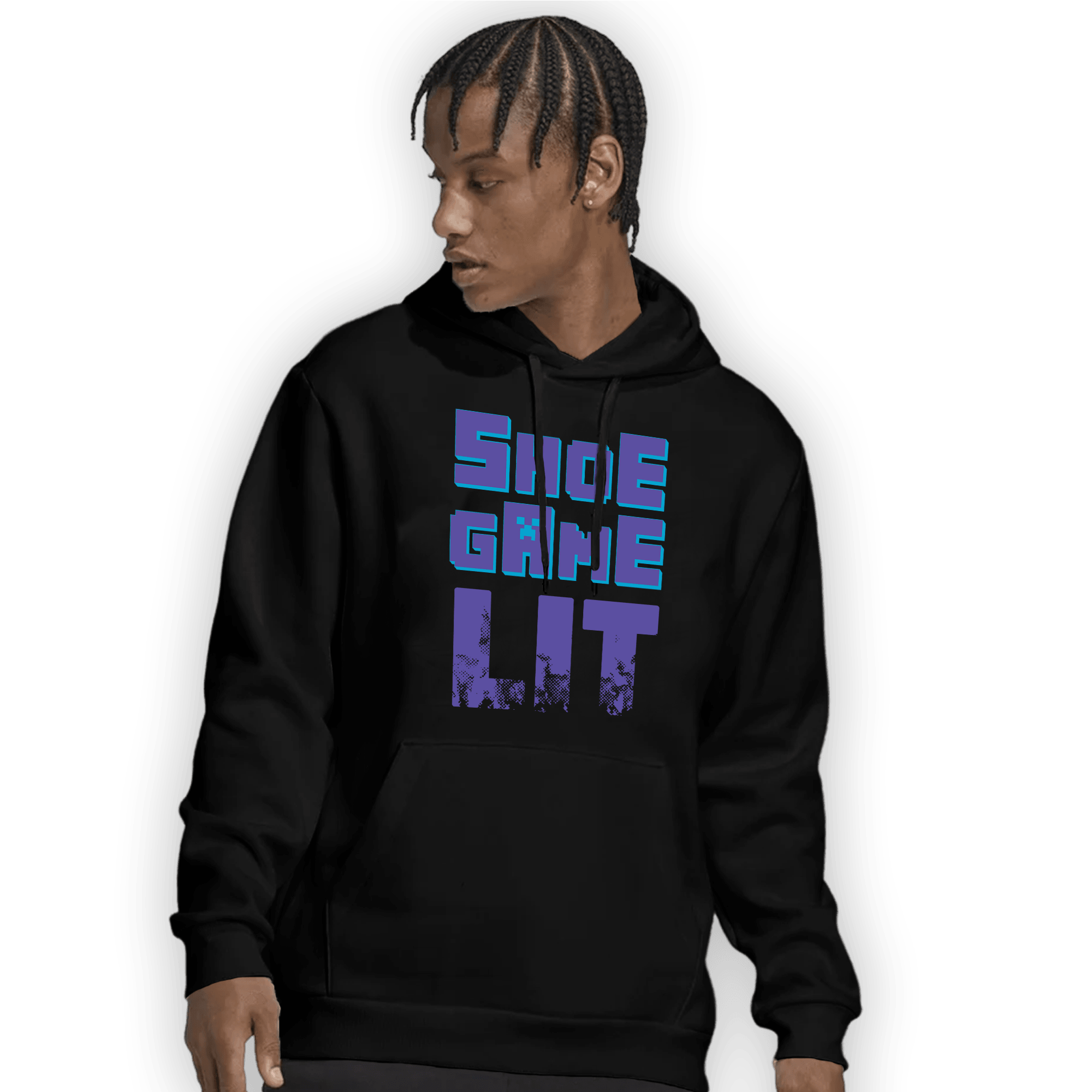 Aqua 6s Hoodie Match Shoe Game Lit - NastyJamz